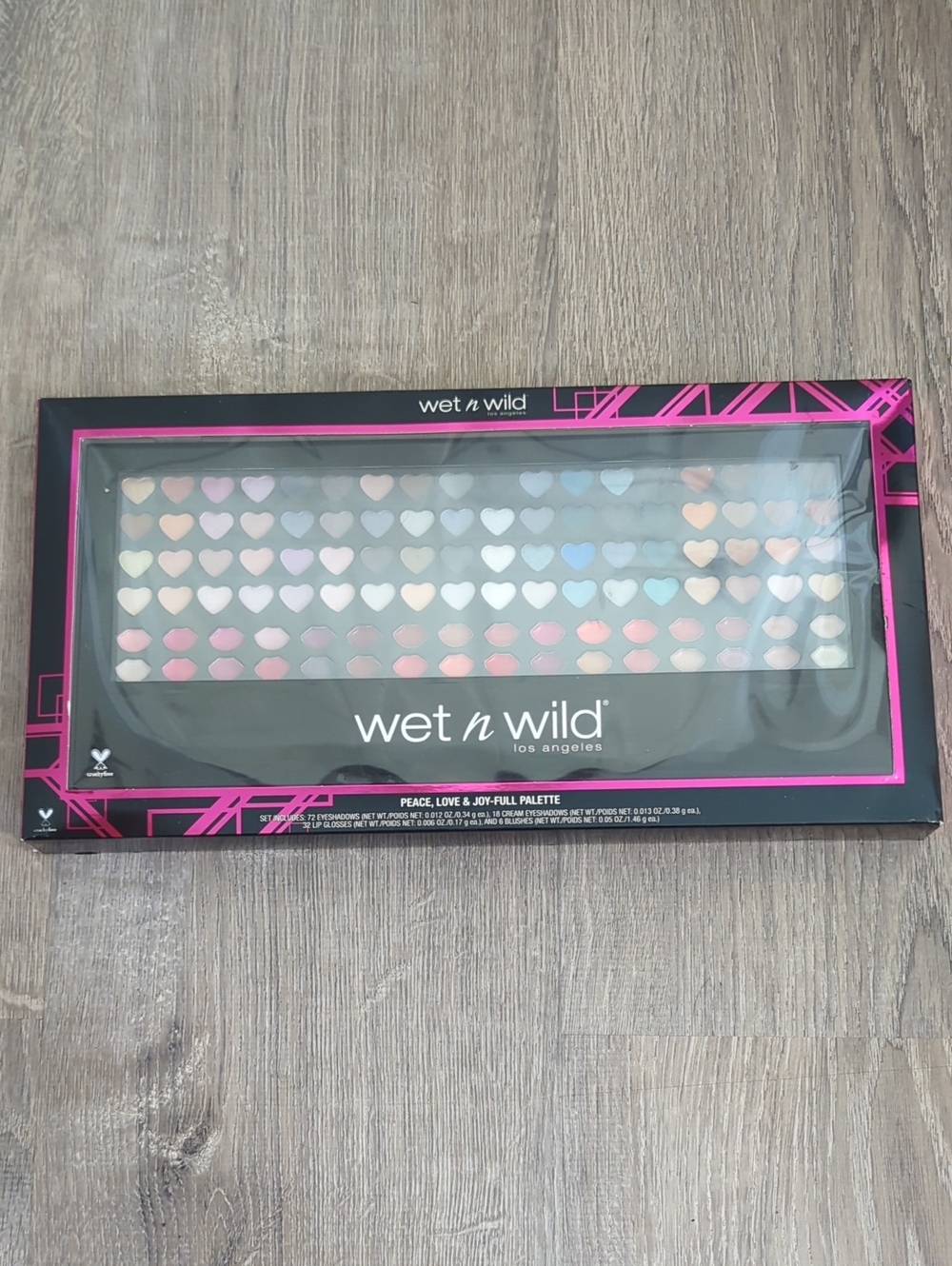 Wet n Wild Peace, Love & Joy-Eyshadow Blush Lip Palette
